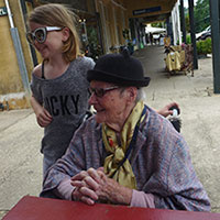 Mumzum with one of my daughters