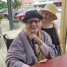 Mumzum with one of my daughters