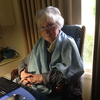 June Sutherland, 23 December 2013