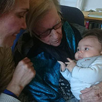 Phillipa, Sophie and Mumzum, May 2017