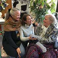 Irene, Hannah and June